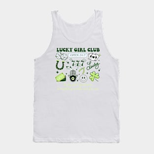 Lucky Girl Club Open 24-7 Lucky Girl Syndrome Tank Top